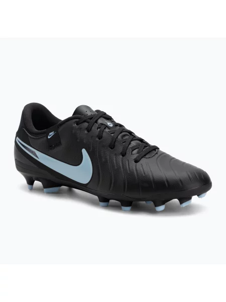 Încălțăminte de fotbal pentru bărbați Nike Tiempo Legend 10 Academy FG/MG black/black negru