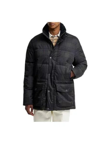 Kurtka puchowa Barbour zielona