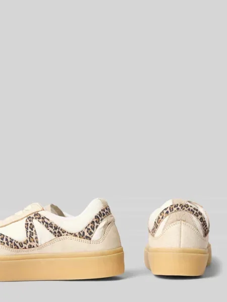 Sneakersy z gumowa podeszwa model LYNN PATCHWORK' Inuikii białe