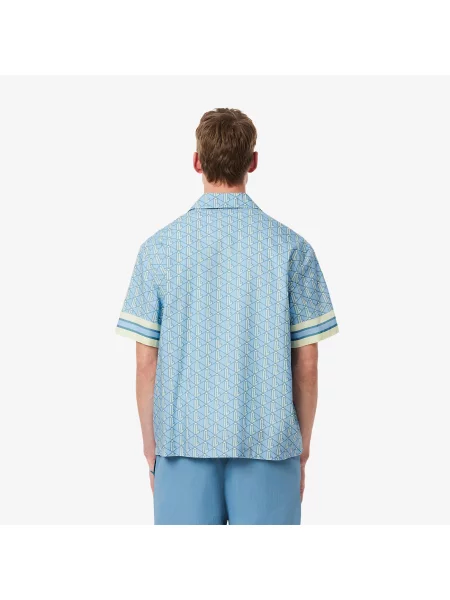 Рубашка Lacoste голубая