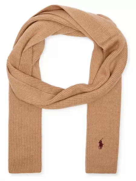 POLO RALPH LAUREN Gyapjú sál bézs
