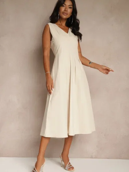 Rochie Agilia bej