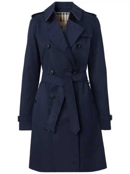 Trencz Burberry niebieski