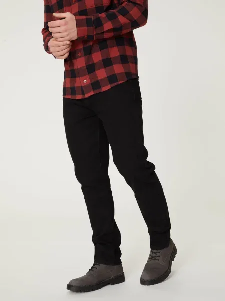 DAN FOX APPAREL Jeans Rico' negru