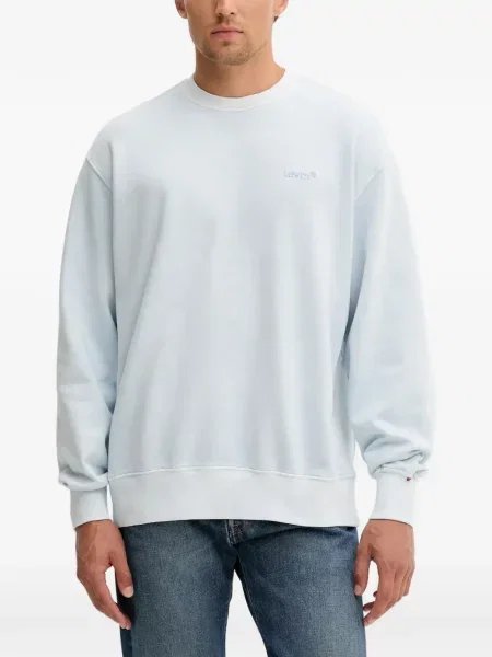 Scurt pantaloni scurți Levi's® cu broderie cu dungi alb