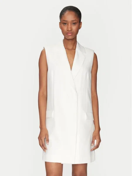 Rochie cocktail Topaz alb