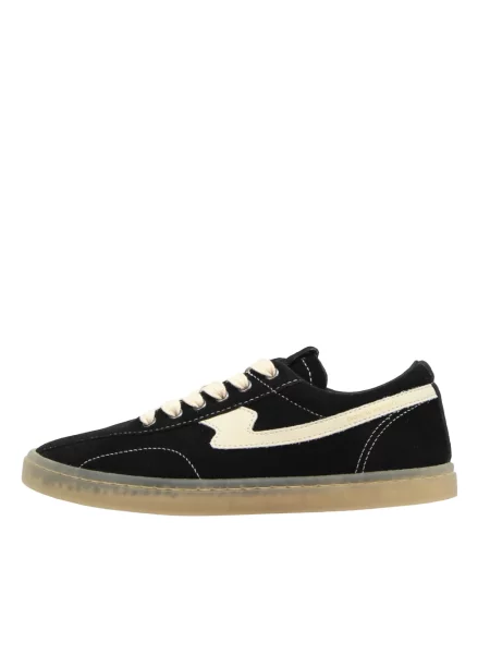 Stepney Workers Club SURMA S-STRIKE SUEDE sneakersy zamszowe czarne