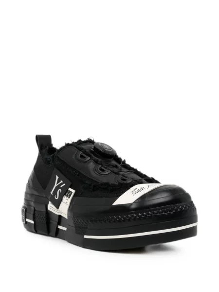 Sneakerși Y's cu platformă negru