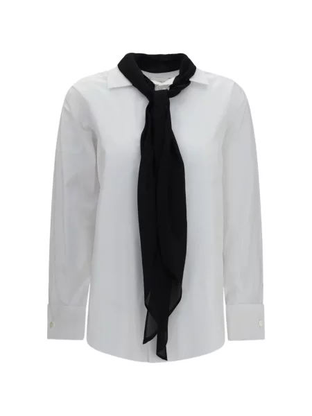 Cămașă Sacai din poplin alb