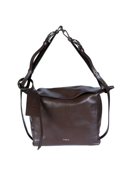Torebka Furla brązowa
