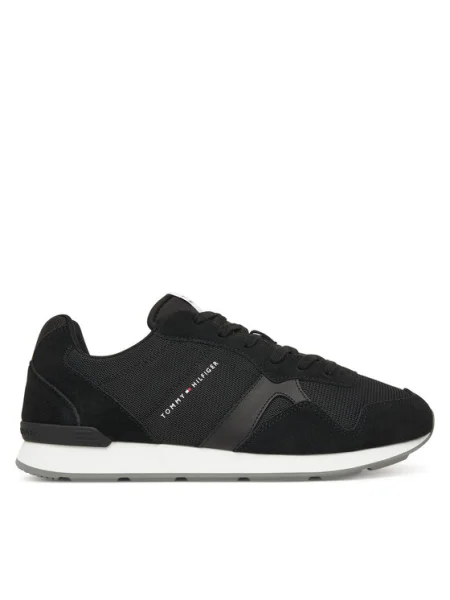 Tommy Hilfiger Сникърси Runner Icon Mix черен