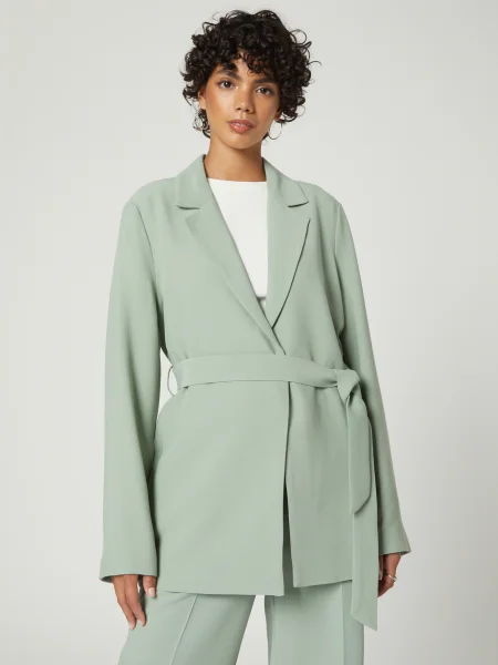 A LOT LESS Sacou Antonie deschis verde