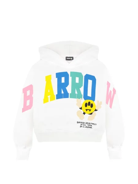 Bluza z kapturem dziecięca Barrow biała