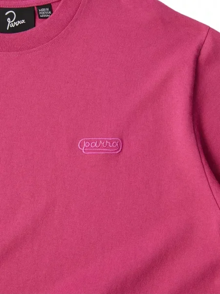 Tricou By Parra cu broderie roz