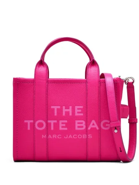 Geanta de piele Marc Jacobs din piele mini roz