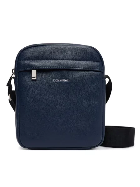 Calvin Klein Torbica za okrog pasu Raised Reporter Mornarsko modra