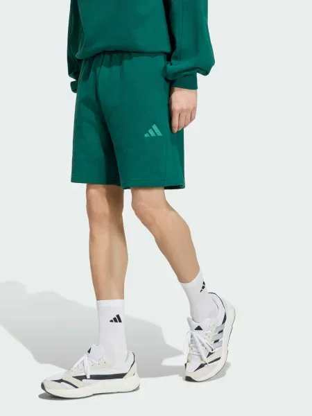 Повсякденні шорти adidas комбінований верх зелений