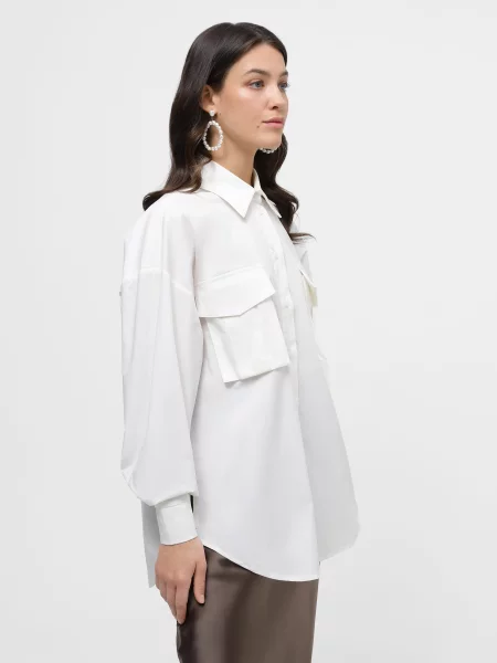 Сорочка CHER INTERTOP молочний бавовна/еластан