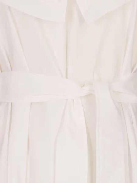 Rochie maxi Parah cu volane alb