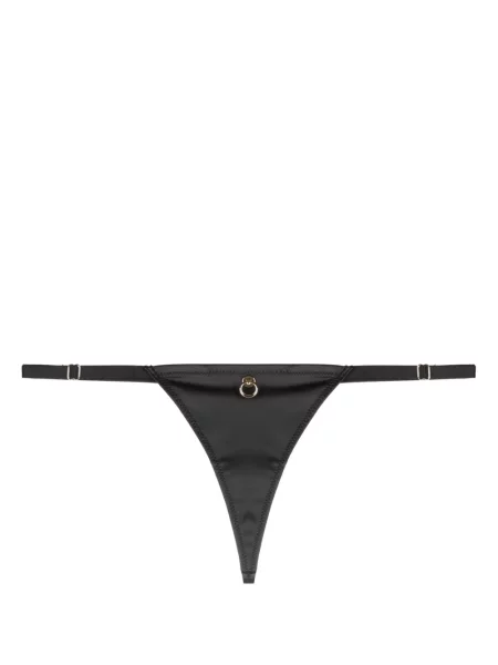 Chiloți tanga Maison Close negru