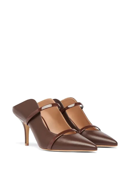 Papuci tip mules Malone Souliers maro