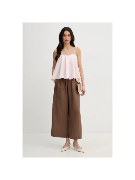 Top Twinset wełniany różowy