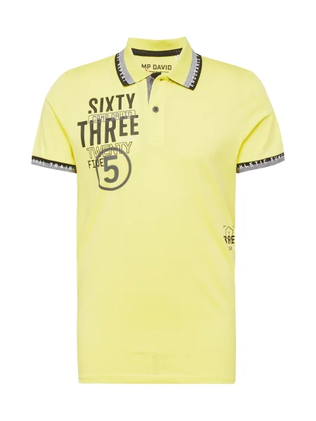 CAMP DAVID Majica rumena / siva črna