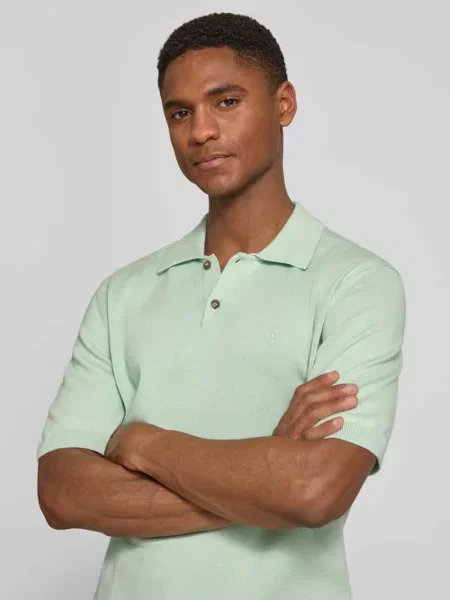 Koszulka polo o kroju slim fit z czystej bawełny Armedangels