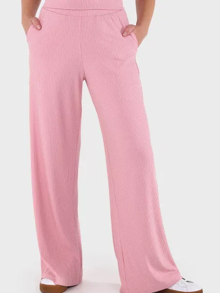 Silvio Merlini ­ Брюки палаццо рожеві