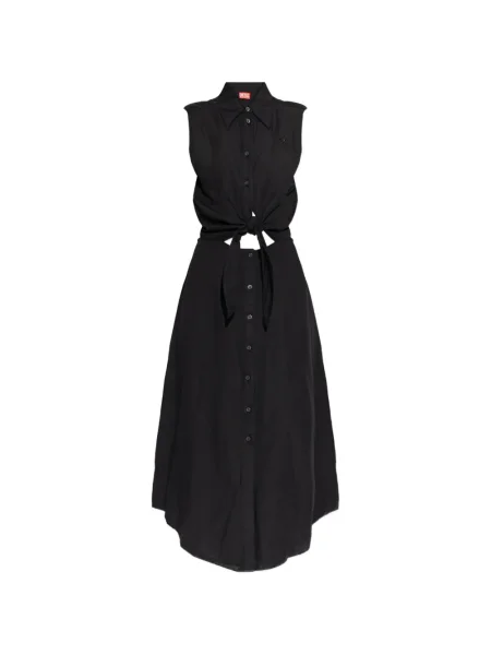 Rochie Diesel cu legături de costum negru