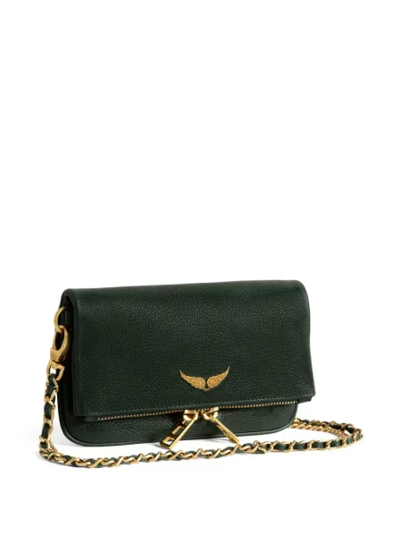 Geantă plic Zadig&voltaire verde