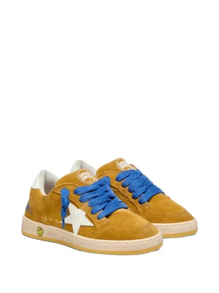 Sneakersy dziecięce Golden Goose Ball Star żółte