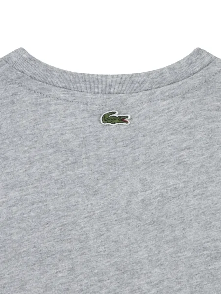 Koszulka dziecięca Lacoste szara