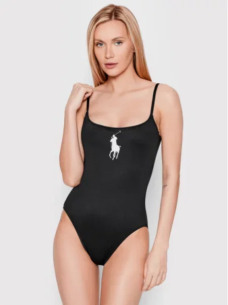 Polo Ralph Lauren Strój kąpielowy czarny