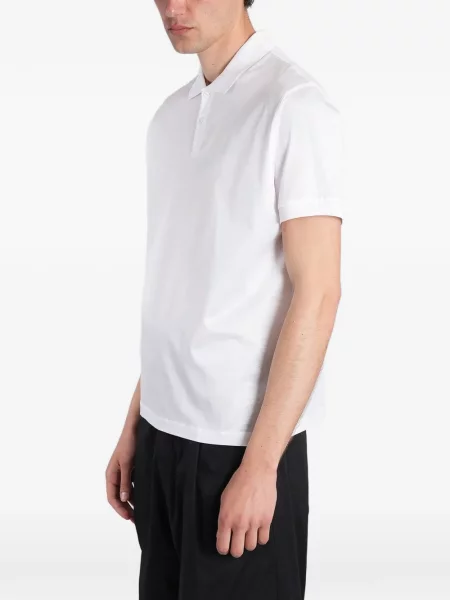 Scurt tricou polo Tokyo alb
