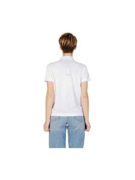 Polo Blauer z krótkim rękawem białe