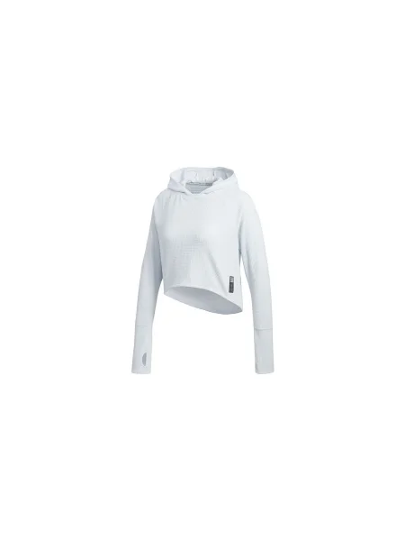 Mikina s kapucňou Adidas biela