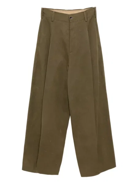 Pantaloni Uma Wang verde
