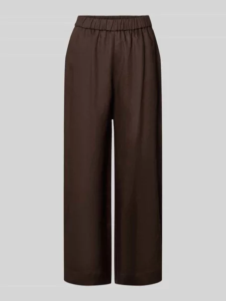 Kuloty z lnu z elastycznym pasem model CANNETI' Mm By Max Mara