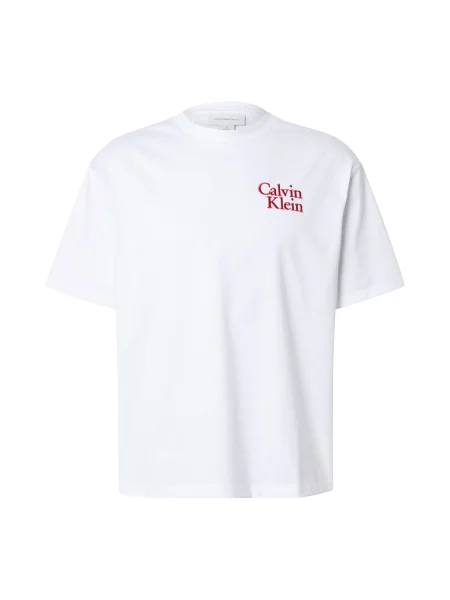Calvin Klein Jeans kratka majica bela