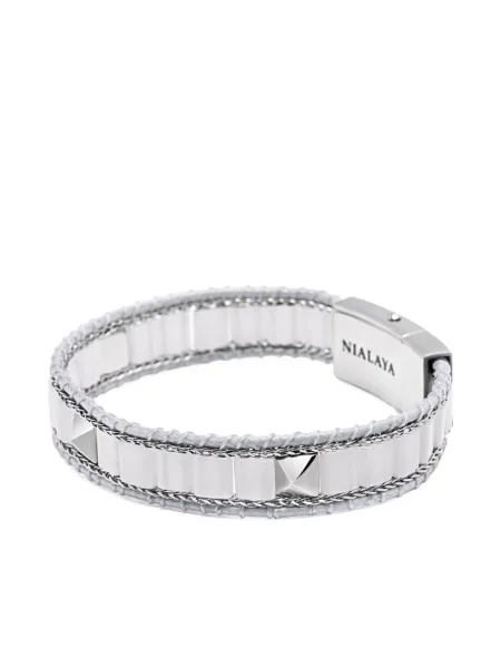 Brăţară Nialaya Jewelry argintiu