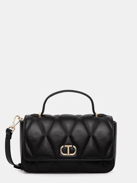 Crossbody táska Twinset fekete