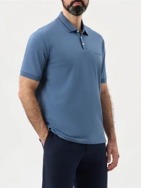 Поло Armani Exchange синє