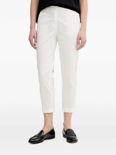 Pantaloni Sisley alb