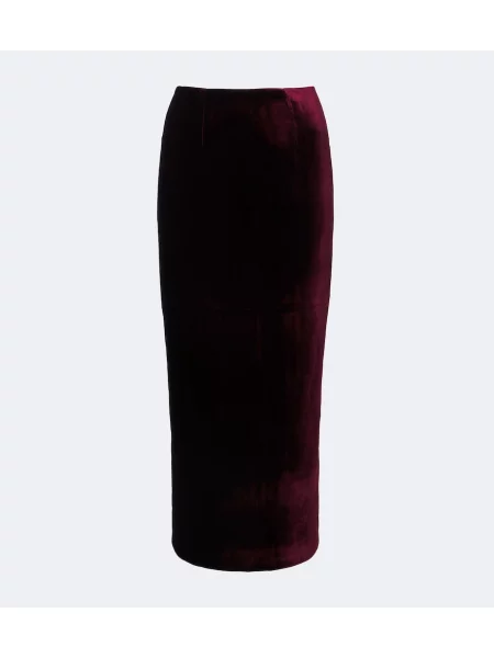 Fustă tip creion Roland Mouret de catifea