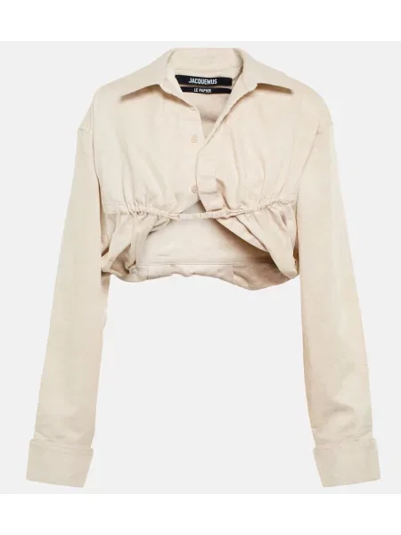 Cămașă Jacquemus de in bej