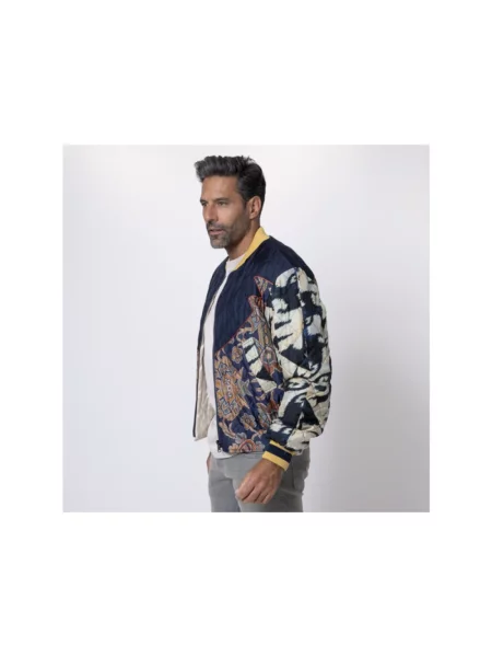Kurtka bomber Pierre Louis Mascia niebieski