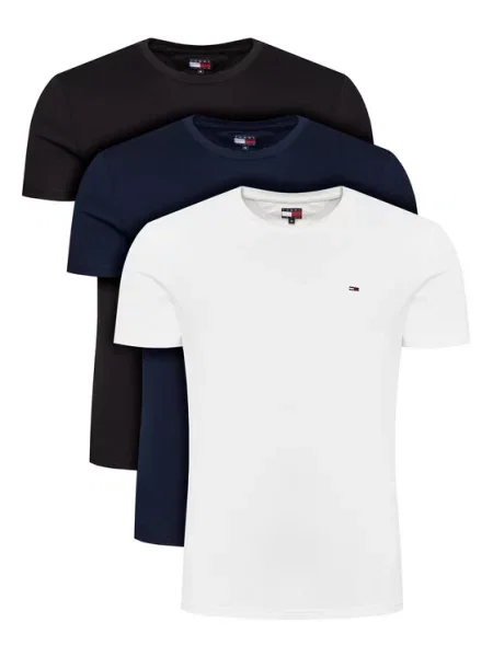 Tommy Jeans Комплект тениски Цветен бяло