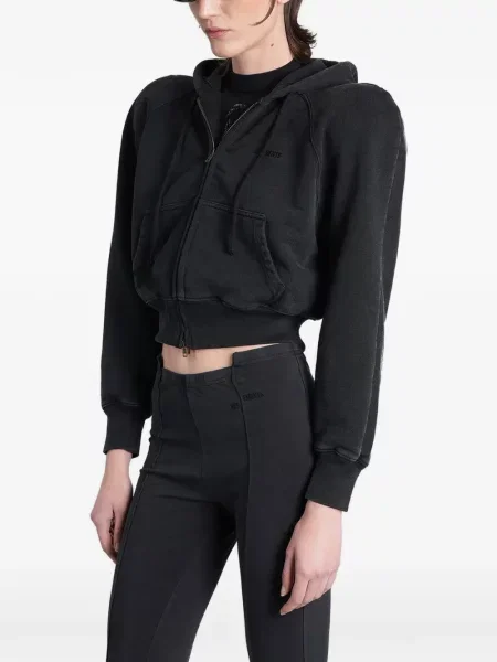 Hanorac cu glugă Vetements negru
