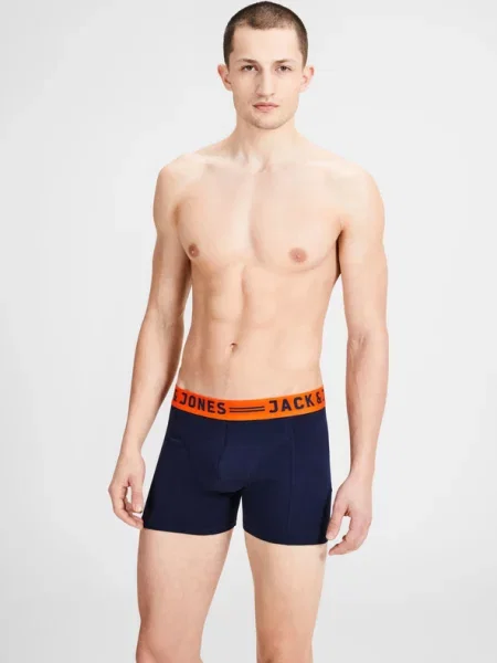 Jack&Jones Σετ μποξεράκια 3 τμχ Lichfield Έγχρωμο κόκκινο